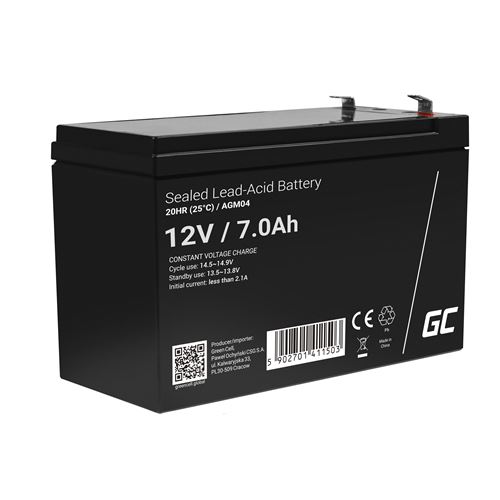 OZZZO - Batterie AGM VRLA - 12V 7Ah - Sans Entretien pour Onduleur - Image 6