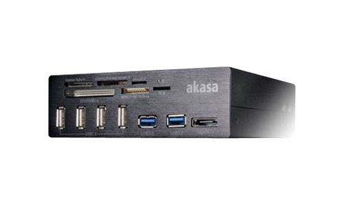 Akasa InterConnect Pro - lecteur de carte - USB 3.0/eSATA