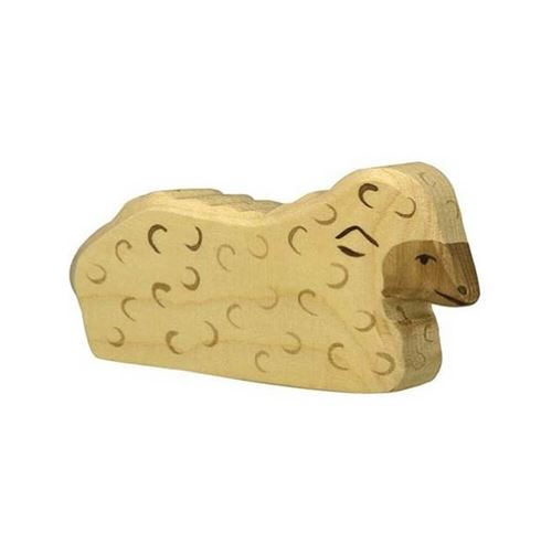 Holztiger - 80074 - Figurine - Mouton, Allongé
