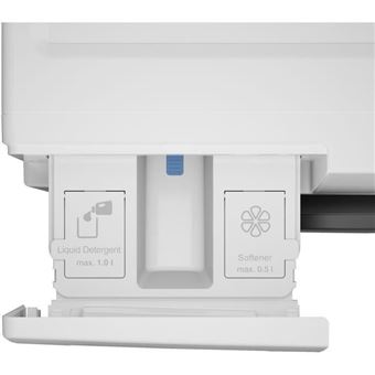 Beko WTS7200WDOS - Machine à laver - largeur : 60 cm - profondeur : 55 cm - hauteur : 84 cm - chargement frontal - 50 litres - 7 kg - 1200 tours/min - blanc