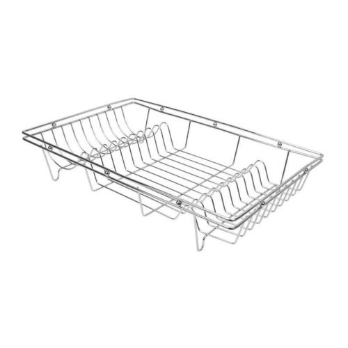 equinox egouttoir a vaisselle en chrome 48x32x8cm