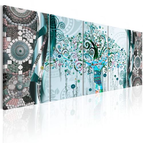 Tableau - Blue Tree .Taille : 225x90