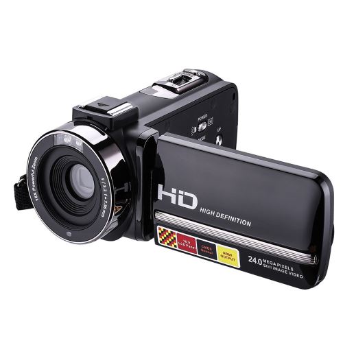 Caméscope DV HD 1080p - Zoom numérique 16x TFT LCD 2,7 ''
