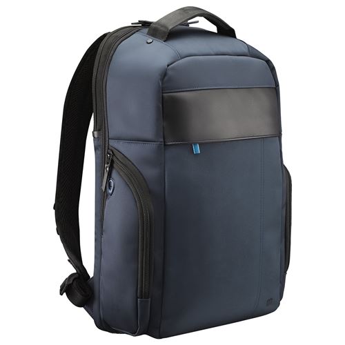 Mobilis Sac à Dos pour Ordinateur Portable 14-16 Sac à Dos de Travail/Voyage/Affaires Matière Déperlante - Bleu Marine
