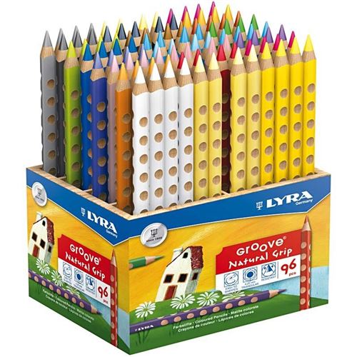 Lyra crayons Groove 96 pièces multicolore