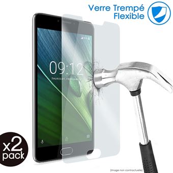 Verre De Protection Flexible, Film Dureté 9h Pour Acer Liquid E2 (pack X2) - 1
