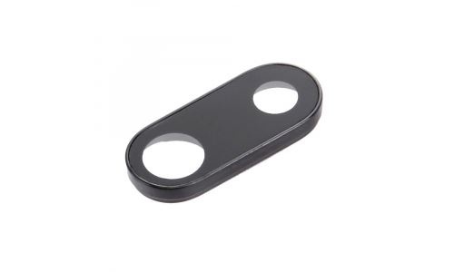 Vitre d'appareil photo pour iPhone 7+ avec cadre métallique