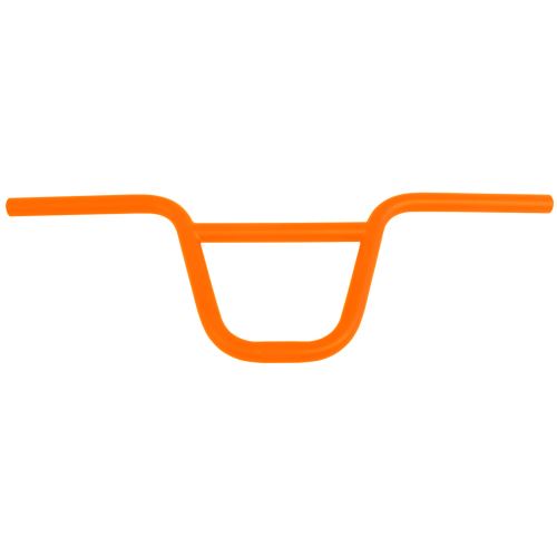 Savage BMX Couleur Plat Guidon Largeur 635mm Montée 185mm Orange
