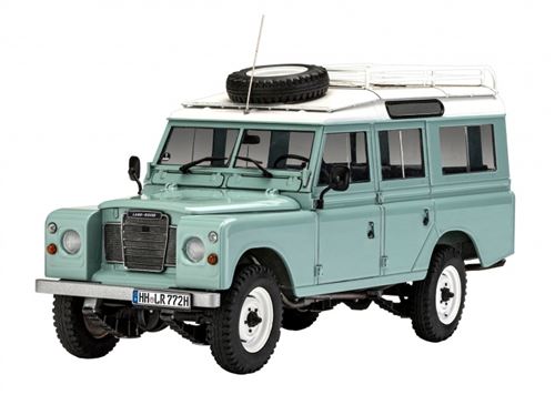 Revell kit modèle 1Land Rover S-III:24 vert 184 pièces