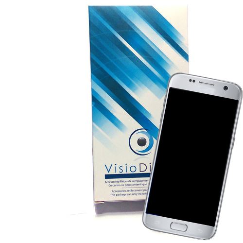 Ecran complet pour Samsung Galaxy S7 SM-G930 blanc vitre tactile + écran LCD - Visiodirect -