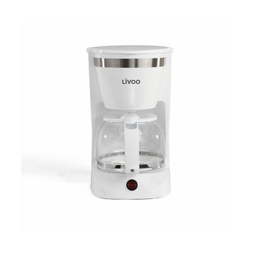 Livoo Cafetière électrique Blanc