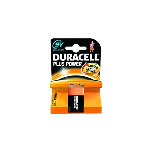 Duracell Plus Power MN1604 - Batterie 9V - Alcaline