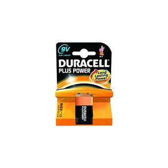 Duracell Plus Power MN1604 - Batterie 9V - Alcaline - 1