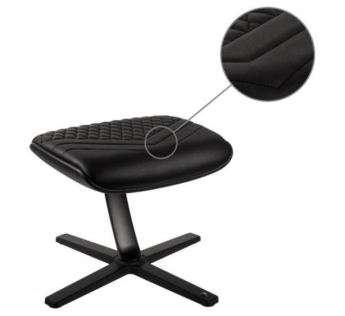 Repose Pieds NoblesChairs pour Chaise Gamer - Noir/Cuir