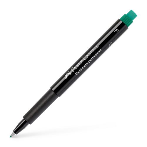 Faber-Castell Marqueur Cd/Dvd Multimark Permanent F, Vert