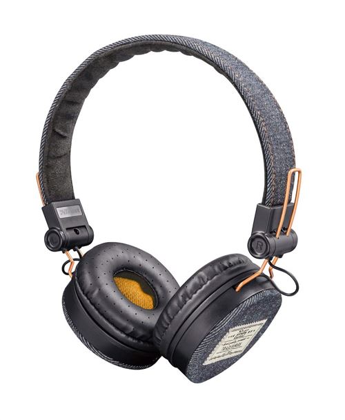 Trust Urban Fyber - Koptelefoon met micro - op oor - met bekabeling - 3,5 mm-stekker - grijs, rood