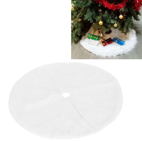 Tapis de Jupes de sapin de noël en peluche 78cm