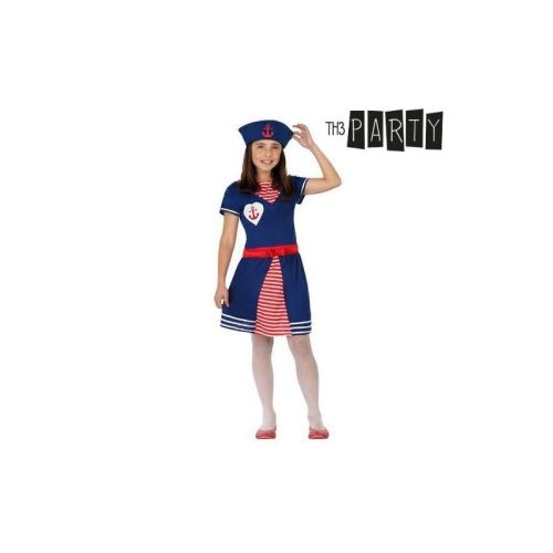 Déguisement pour Enfants Femme matelot (Taille 7-9 Ans)