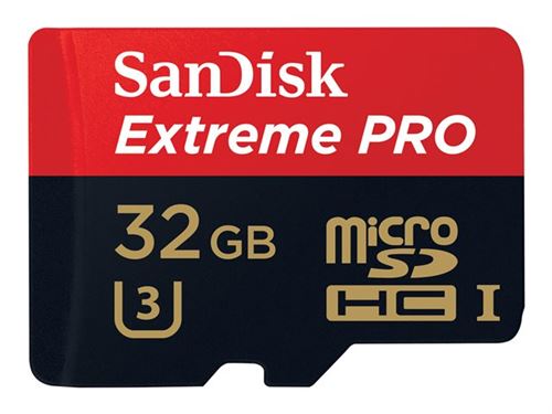 Carte Mémoire SDHC SanDisk Ultra 32 Go - Classe 10, UHS-I, Vitesse Lecture Jusqu'à 40 Mo/s, étanche