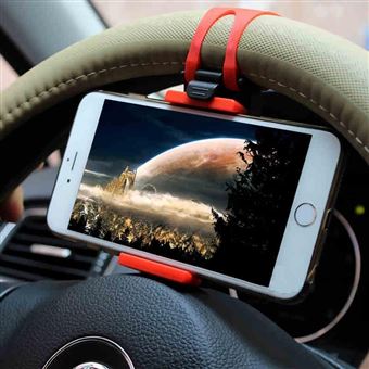 Support Voiture Volant Pour Iphone 6s Plus Smartphone Reglable