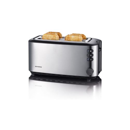 SEVERIN AT 2509 - grille-pain - noir/inox brossé
