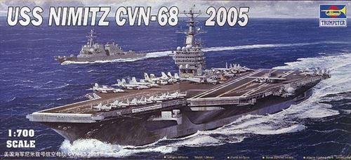 Trumpeter - Maquette de Porte-Avions USS Nimitz CVN-68 2005 - Échelle 1:700 - Image 3