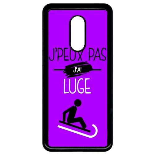 Coque xiaomi redmi 5 plus j peux pas j ai luge 8