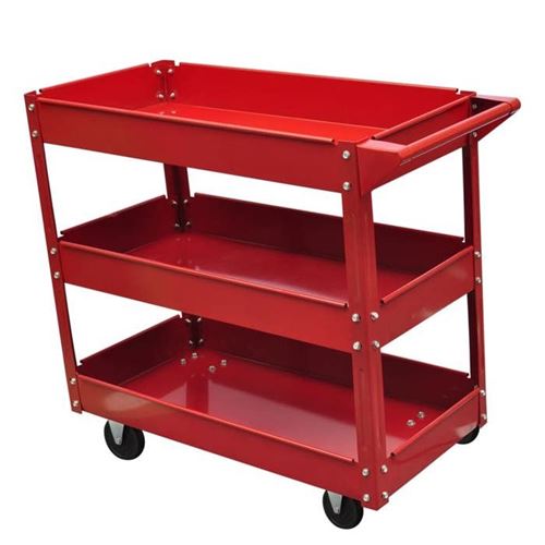 Vidaxl Chariot D'atelier À Outils - 100 Kg - Image 3