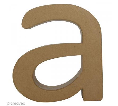 Lettre fantaisie A - 23 x 23 cm