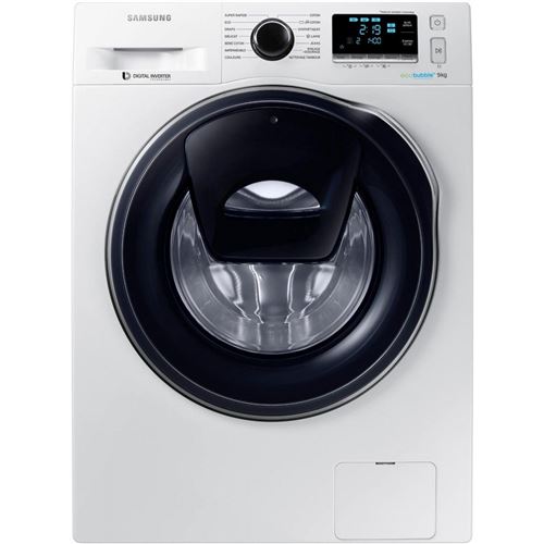 Samsung ADD WASH WW90K6414QW machine à laver connectée - chargement frontal - pose libre - blanc