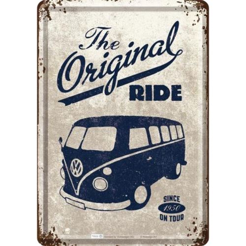 Petite plaque métallique Ride Volkswagen
