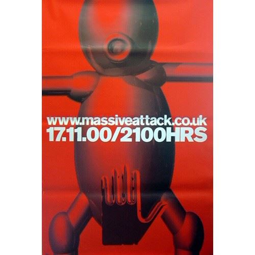 MASSIVE ATTACK - 100x150 cm - AFFICHE / POSTER État correct - N/A reconditionné disponible sur Fnac