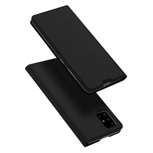 Coque en TPU avec porte-carte noir pour votre Samsung Galaxy A71