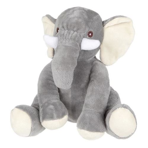 Peluche Elephant - assis - 21 cm
