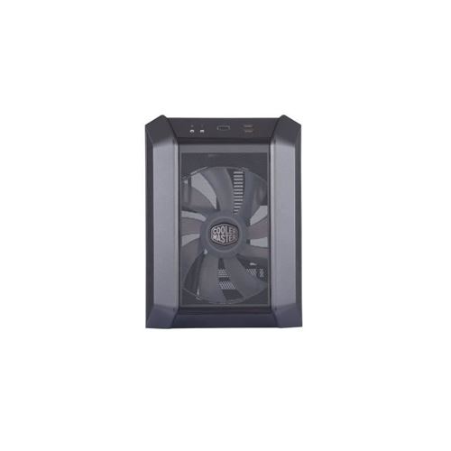 COOLER MASTER MasterCase H100 - Boitier Gaming RGB ( Mini ITX, 1x Ventilateur de 200mm RGB) - Noir