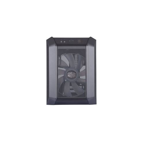 Cooler Master MasterCase H100 - Tour - mini ITX - pas d'alimentation (ATX / PS/2) - noir, gris de fer - USB/Audio