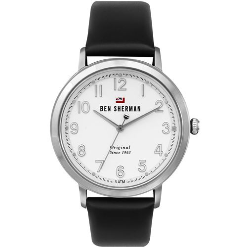 Ben Sherman Hommes Analogique Quartz Montre avec Bracelet en Cuir WBS113B
