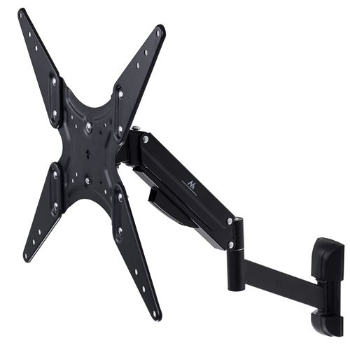 Support TV mural tournant pour écrans LCD, LED et plasma 32-55 Maclean Brackets MC-784 22kg 2 bras