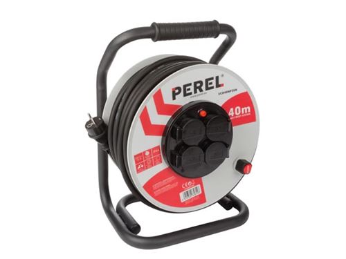 generic - Extension de bobine - CA 230 V - 3600 Watt - entrée : Type E - connecteurs de sortie : 4 - 40 m cordon