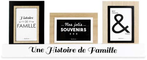 The Home Deco Factory - Cadres photos modulables Une Histoire de famille