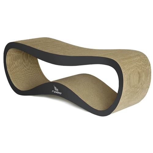 Comparer les prix de MyKotty Griffoir pour chats LUI 75 x 25 x 25 cm Noir 3083