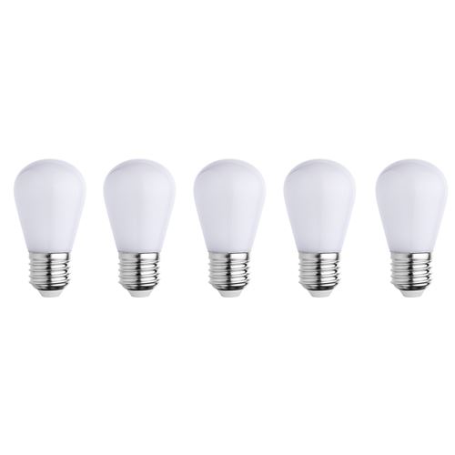 Lumisky - Ampoule LED - PARTY BULB - Culot E27 - 1W - Blanc - Lot de 5 - Image 2