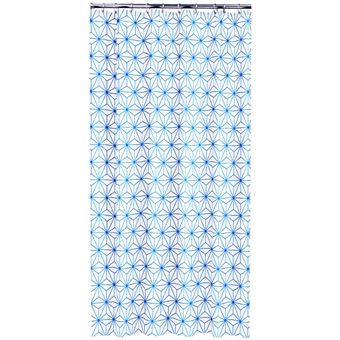 Sealskin Triangles Rideau de douche, bleu, 3 x 180 x 200 cm ... Sealskin Triangles Rideau de douche, bleu, 3 x 180 x 200 cm ...