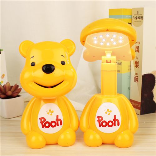 Lampe de table rechargeable à LED pour la protection des yeux-Winnie l'ourson
