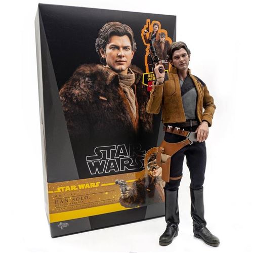 Figurine Hot Toys MMS492 - Solo : A Star Wars Story - Han Solo Deluxe Version