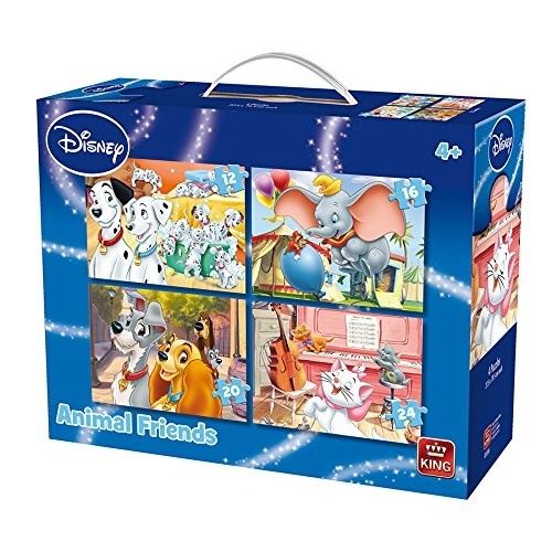King scie sauteuse 4 en 1 Disney Animal Friends 12-24 pièces