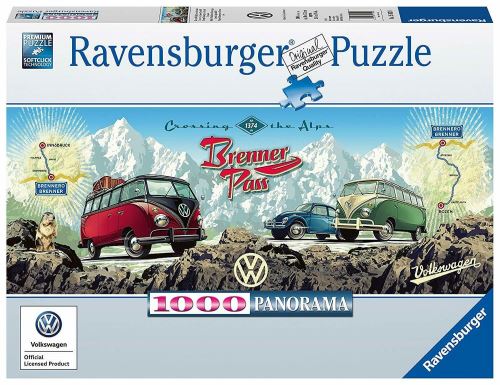 Traversez les Alpes avec le puzzle panoramique VW