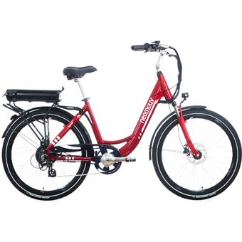Velo Electrique Adulte Neomouv Carlina 28 36v 630w 17 2ah Autonomie 110km Rouge Cerise Taille 46 Velos Achat Prix Fnac