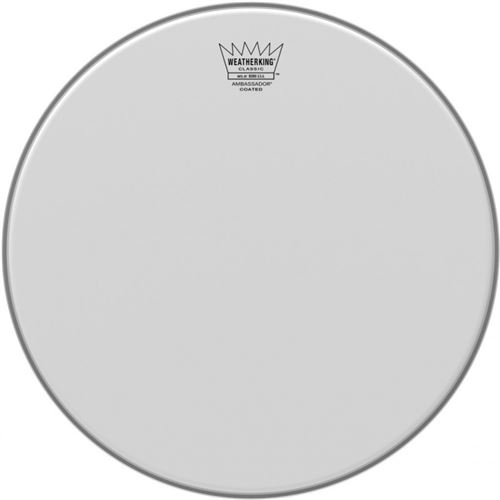 Remo CL-0114-BA - Peau de frappe Ambassador sablée de 14