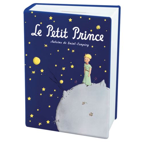 Tirelire Bleu Nuit Petit Prince en céramique